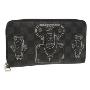 LOUIS VUITTON Damier Graphite Zippy Organizer Wallet Trunk